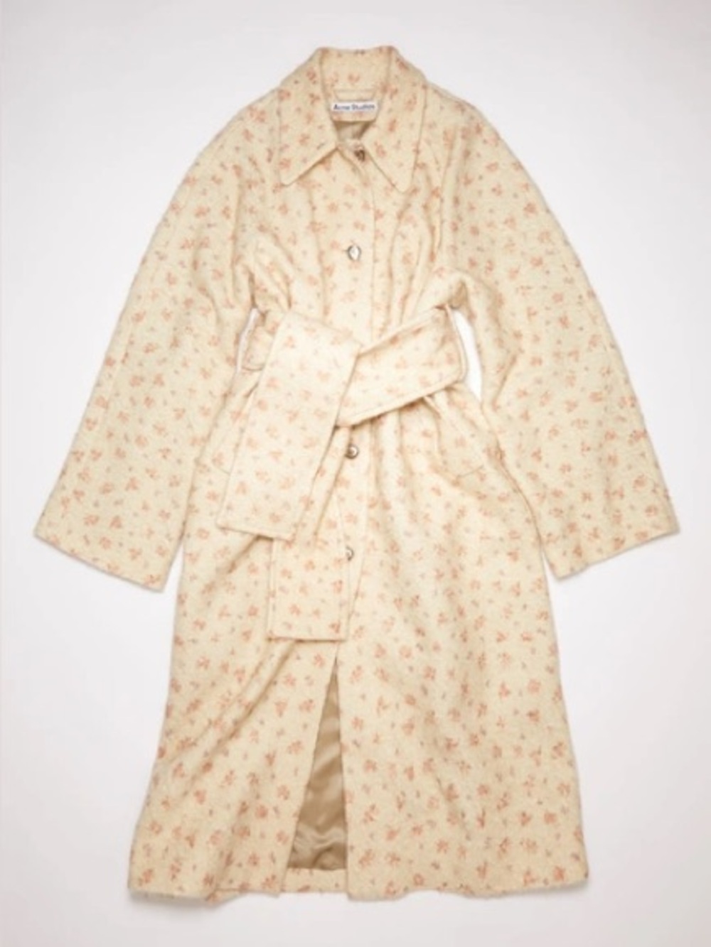 Acne Studios FW 2021 floral car coat - Picture 12 of 16